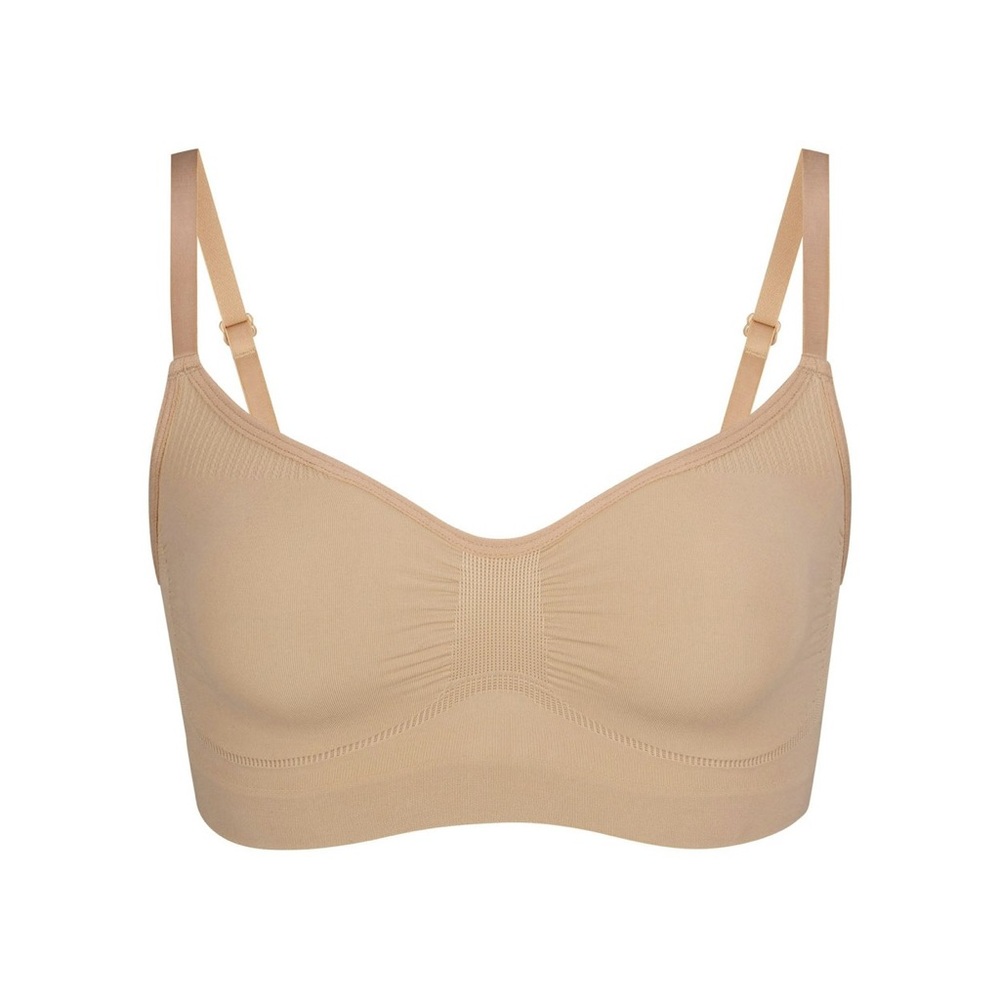 SKIKS SEAMLESS SCULPT BRALETTE | CLAY - NWOT